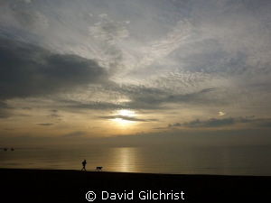 Early Morning Beach Scene Lake Ontario, Photo near French... by David Gilchrist 